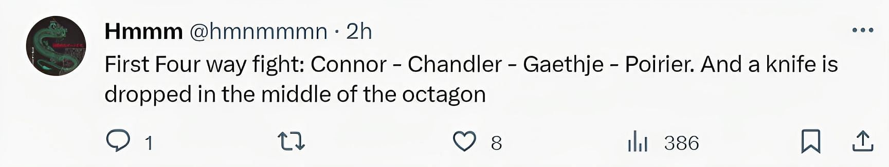 Comments on the tweet
